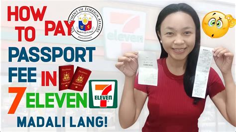 how to pay dfa appointment in 7/11|4 Easy steps to pay Passport Online Appointment .